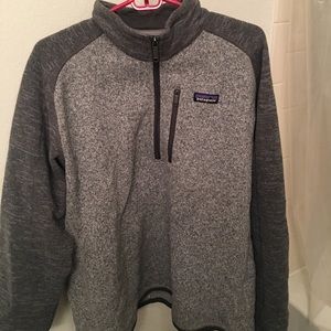 Patagonia grey pullover